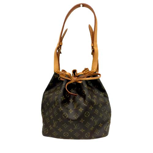 Louis Vuitton Petit Noe Monogram Canvas Shoulder Bag