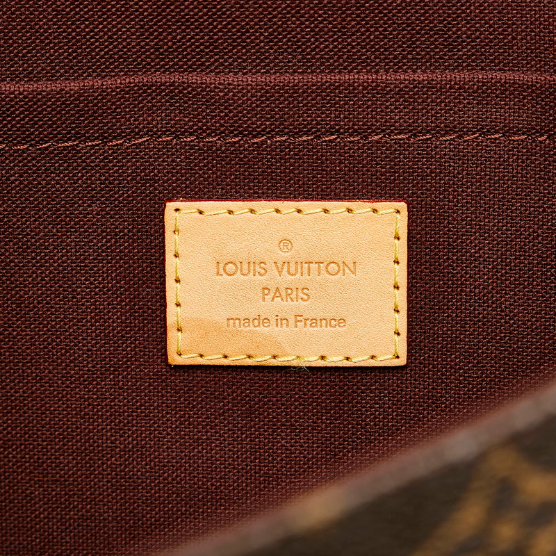 Louis Vuitton Monogram Favorite PM Chain Shoulder Bag Brown PVC Leather