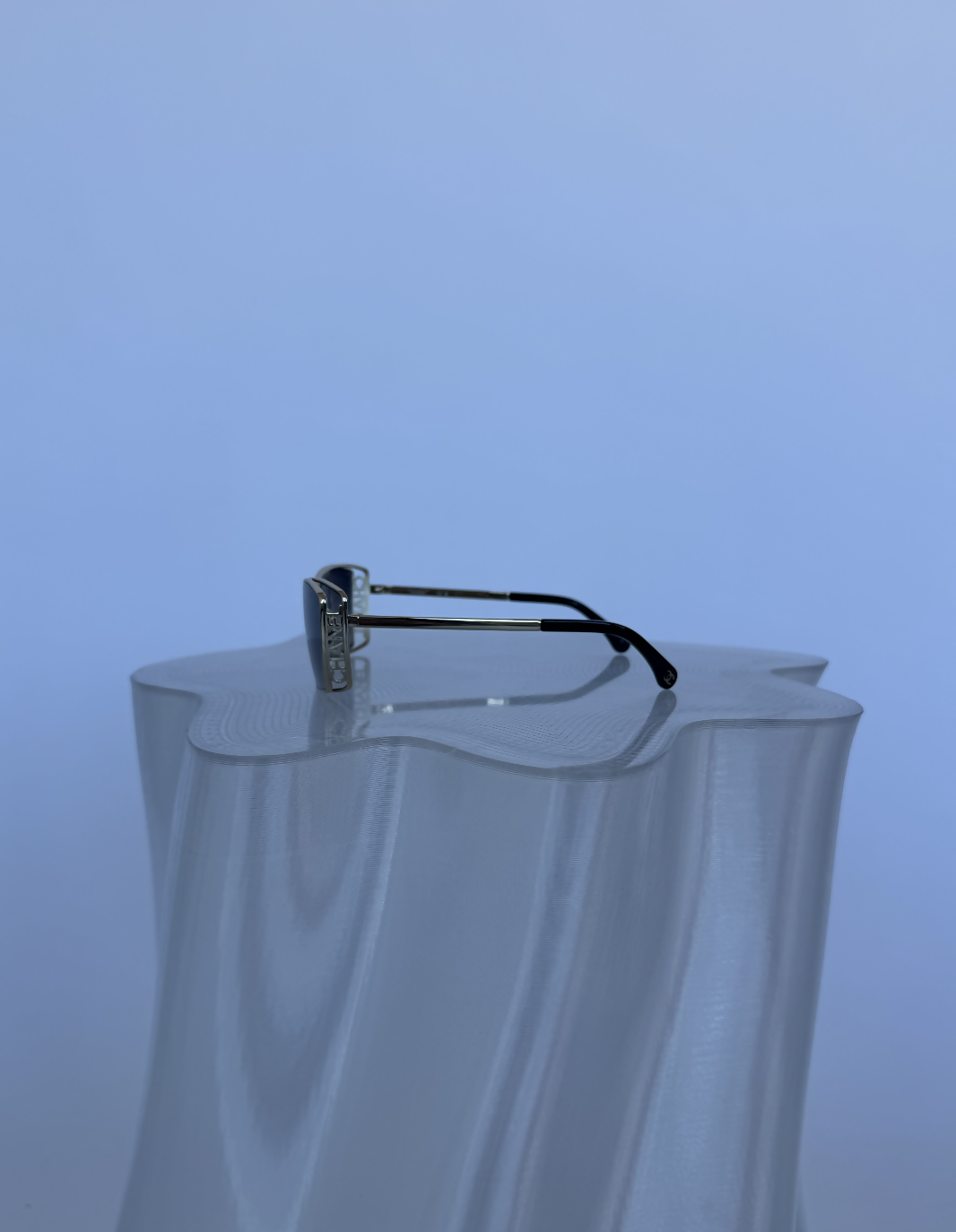 Chanel Rectangular Metal Sunglasses - FULL SET