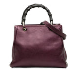 Gucci Bamboo Shopper Leather 2way Bag