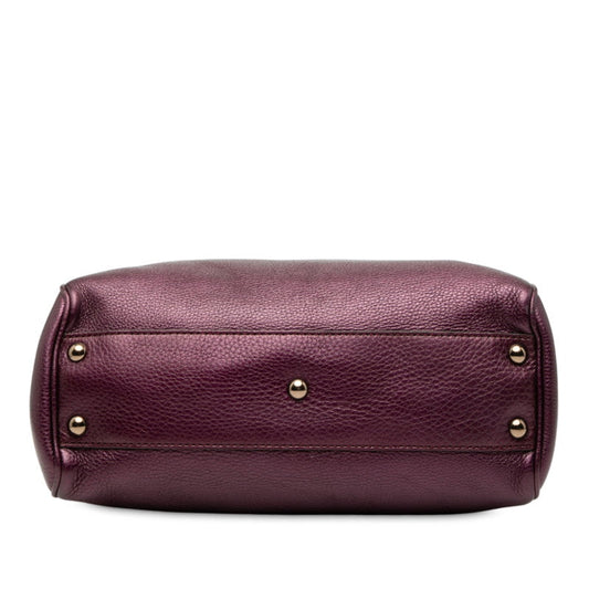 Gucci Bamboo Shopper Leather 2way Bag