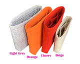 [LV CARRY IT Organizer] Felt Purse Insert with Slim Design, Customized Bag Liner Protector Shaper (Type Slim)