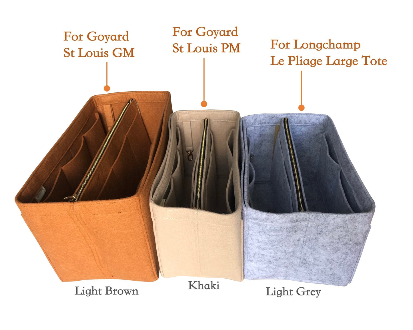 For [Onthego] Liner Insert Organizer On The Go OTG (Type B)