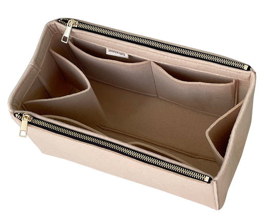 Organizer for Deauville Canvas S/M/L/XL (w/ Double Zipper Pockets)