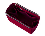 For [Flower Zipped Tote PM MM (Medium)] Felt Organizer (w/ Double Zipper Pockets)