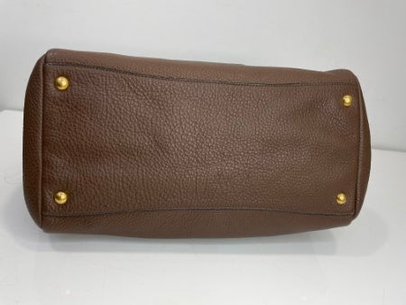 Prada Brown Vitello Phenix Bag