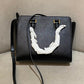 Prada Black Top Handle Tote Bag