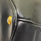 Prada Blue Galleria Double Zip Medium Bag