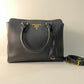 Prada Black Top Handle Tote Bag