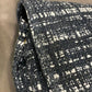 Prada Bicolor Tweed Turnlock Flap Clutch