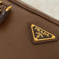 Prada Brown Bauletto Tote Bag