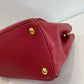 Prada Red Saffiano Tote Bag