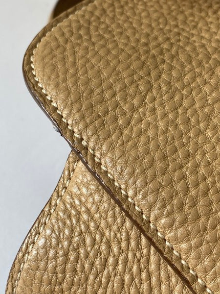 Prada Beige Vitello Daino Tote Bag