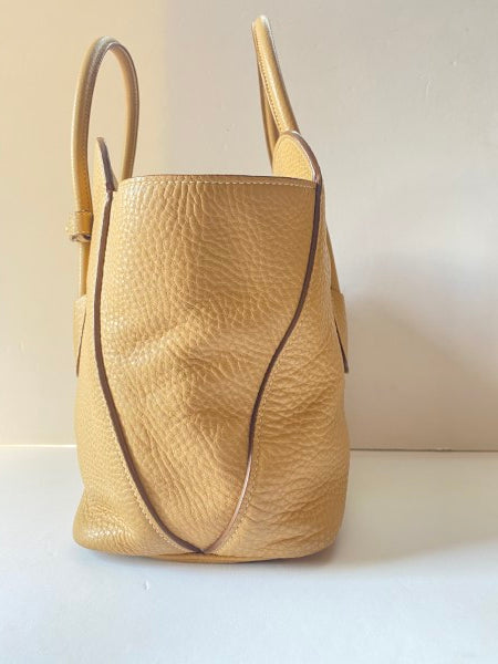 Prada Beige Vitello Daino Tote Bag