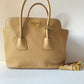 Prada Beige Vitello Daino Tote Bag