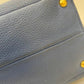 Prada Blue Vitello Daino Bag