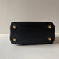 Prada Black Double Zip Mini Tote Bag