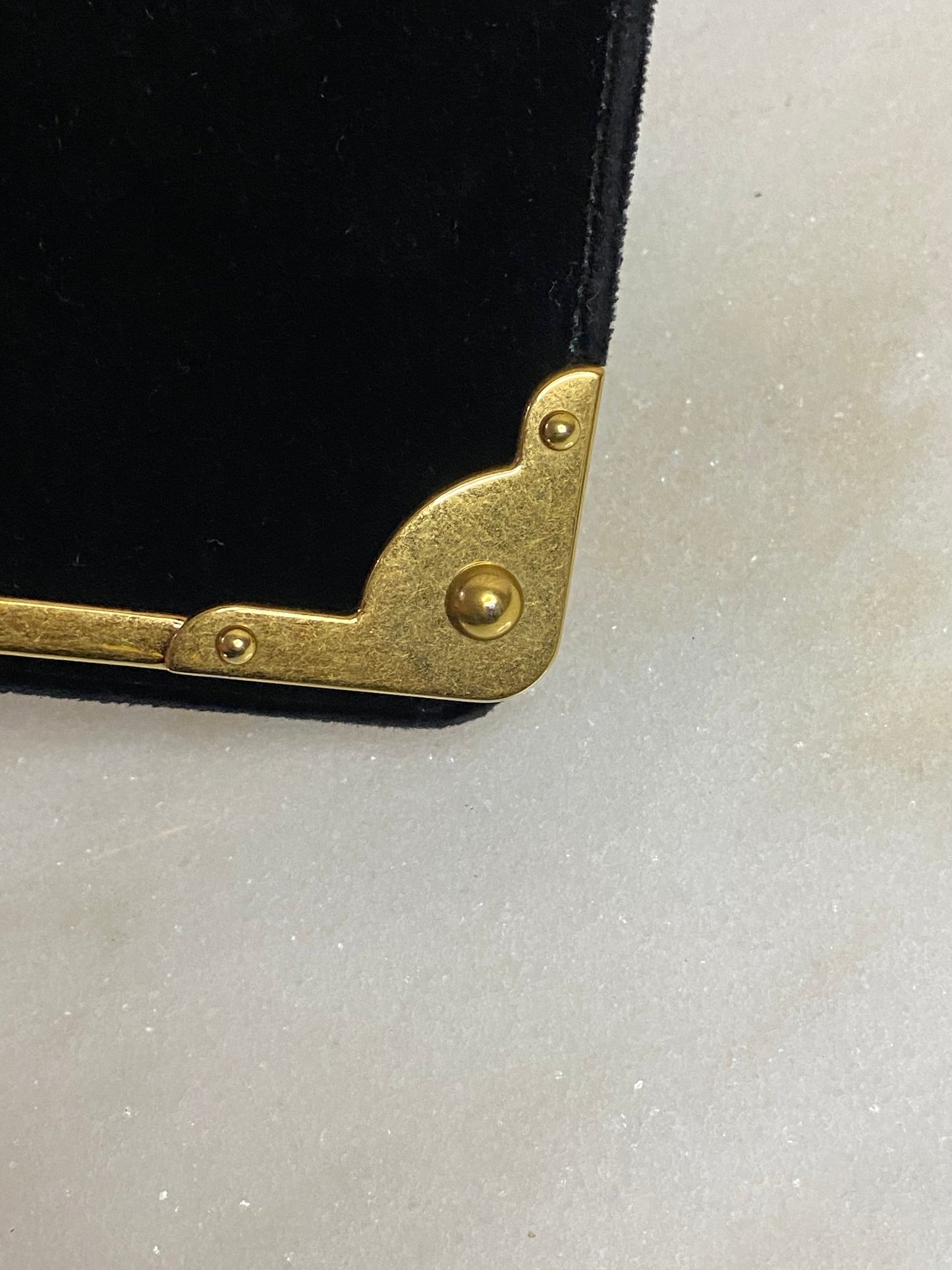 Prada Dark Blue Velvet Astrology Celestial Cahier Bag