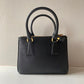 Prada Black Double Zip Mini Tote Bag