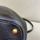 Prada Black Vitello Daino Tote Bag
