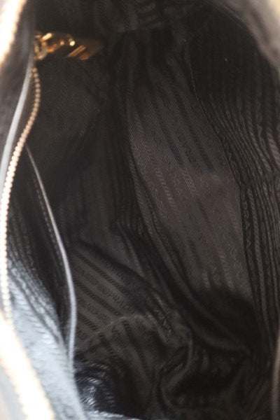 Prada Black Nylon Hobo Bag