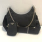 Prada Black Nylon Re-Edition 2005 Shoulder Bag
