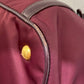 Prada Burgundy Waterproof Tote Bag