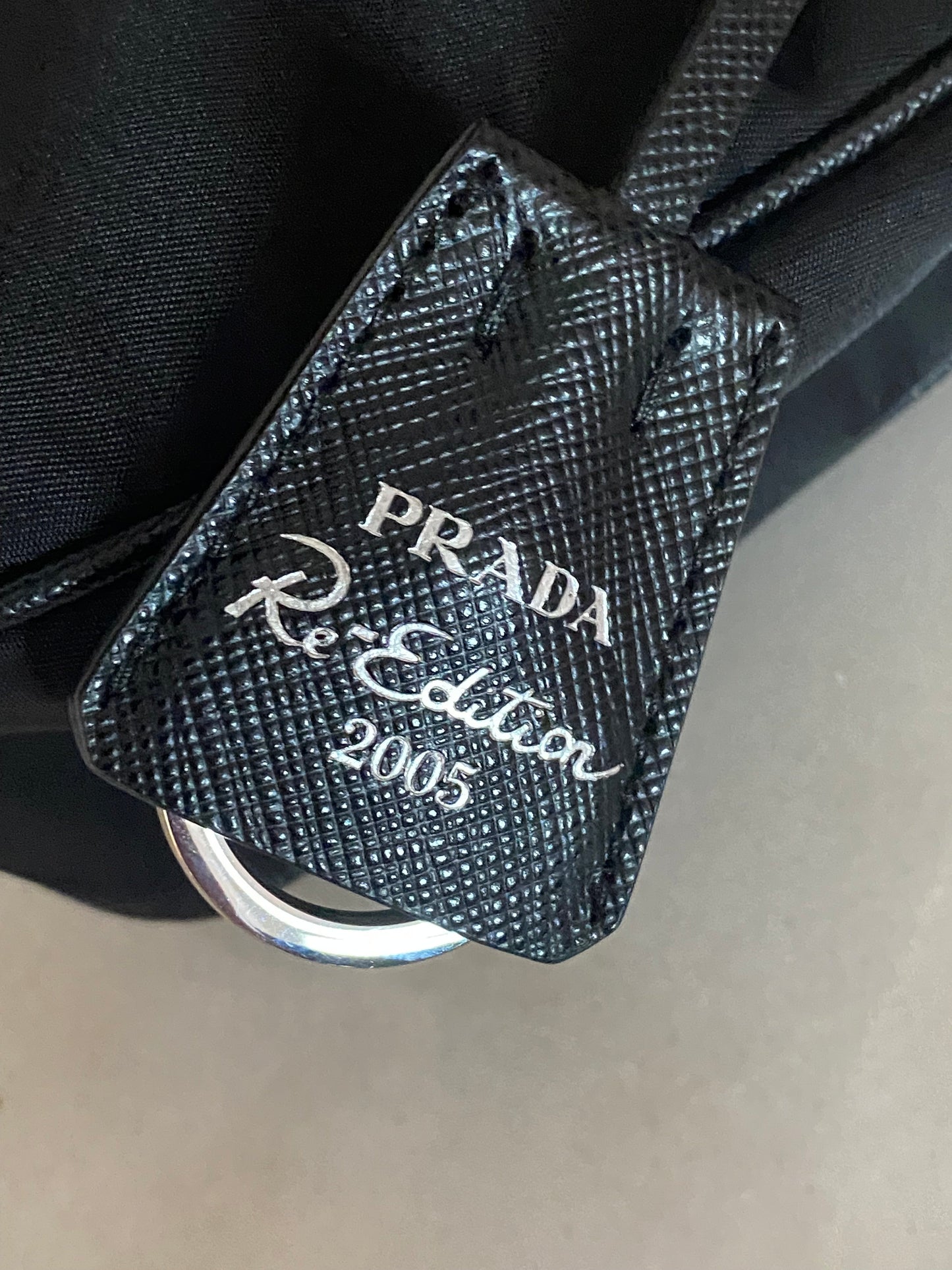 Prada Black Nylon Re-Edition 2005 Bag