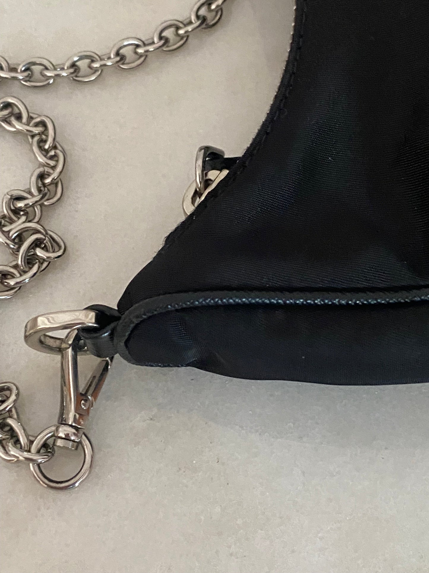 Prada Black Nylon Re-Edition 2005 Bag