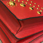 Prada Red Lux Studded Handle Bag