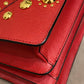 Prada Red Lux Studded Handle Bag