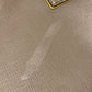 Prada Grey Brown Lux Gardeners Large Tote Bag