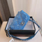Denim wear Chanel ladies handbag