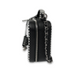 Chanel Filigree Vanity Case Small Black Caviar Silver