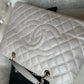 Chanel Grey Caviar Grand Shopper Tote (GST) Silver Hardware