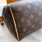 [ ] Louis Vuitton Speedy 25 Monogram Satchel Bag