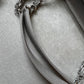 Chanel Grey Caviar Grand Shopper Tote (GST) Silver Hardware