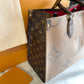 LOUIS VUITTON OnTheGo MM Monogram Reserve Canvas Tote Bag