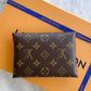 [ ]Louis Vuitton 2021 Pochette Kirigami Monogram Medium Pouch