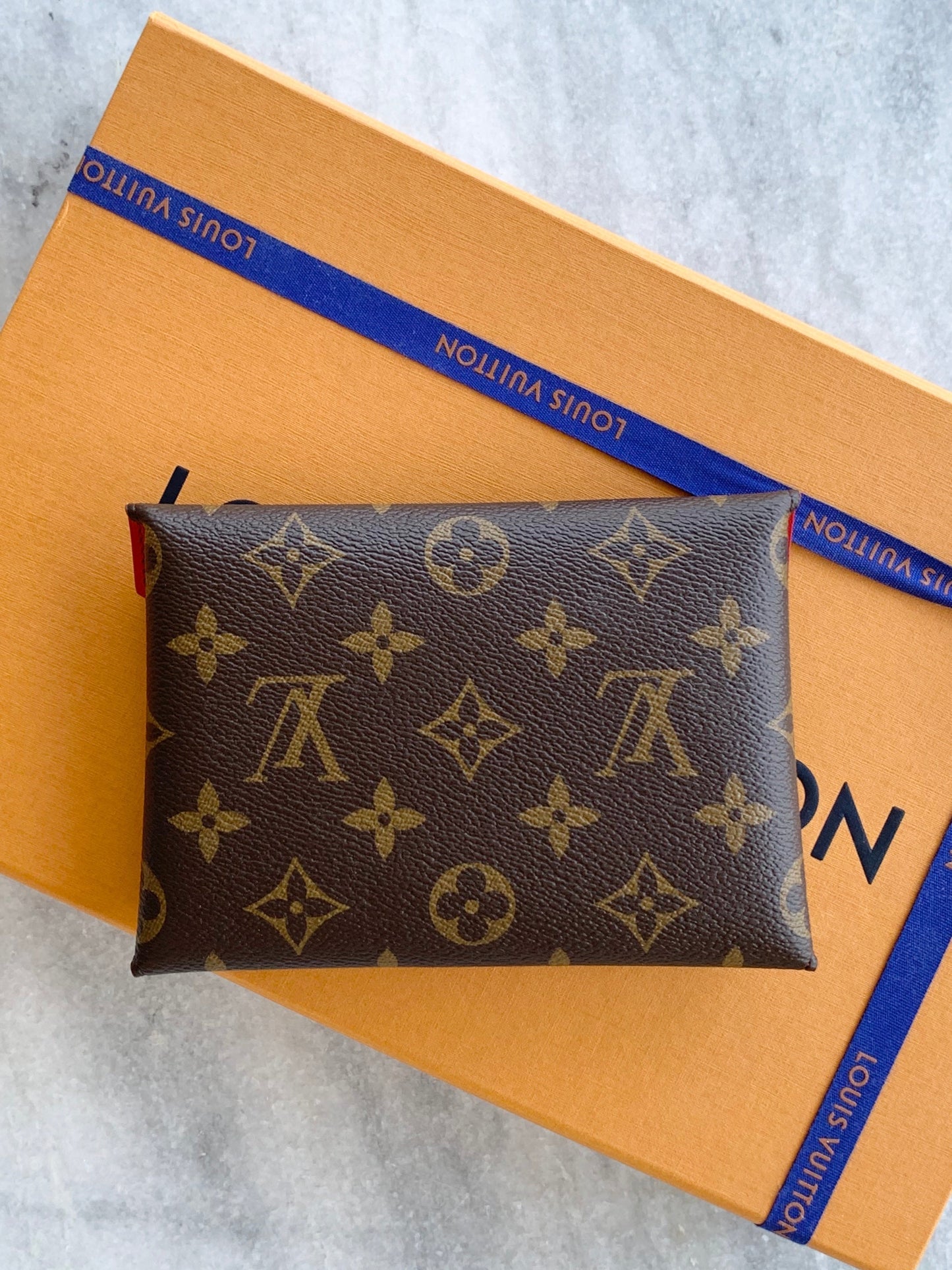 [ ]Louis Vuitton 2021 Pochette Kirigami Monogram Medium Pouch