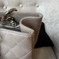 Chanel Grey Caviar Grand Shopper Tote (GST) Silver Hardware