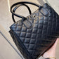 Leather black Chanel shoulder handbag
