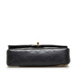 Chanel Classic Double Flap Shoulder Bag Medium Black Lambskin