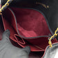 Chanel Shoulder Bag Flap Black Lambskin Leather Matrasse