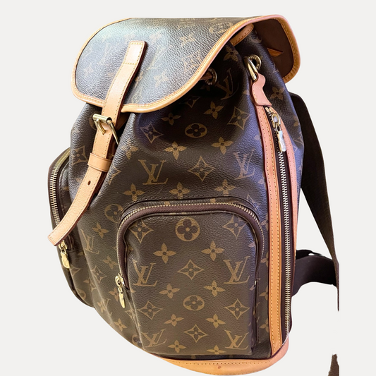[ ] LOUIS VUITTON Monogram Bosphore Backpack