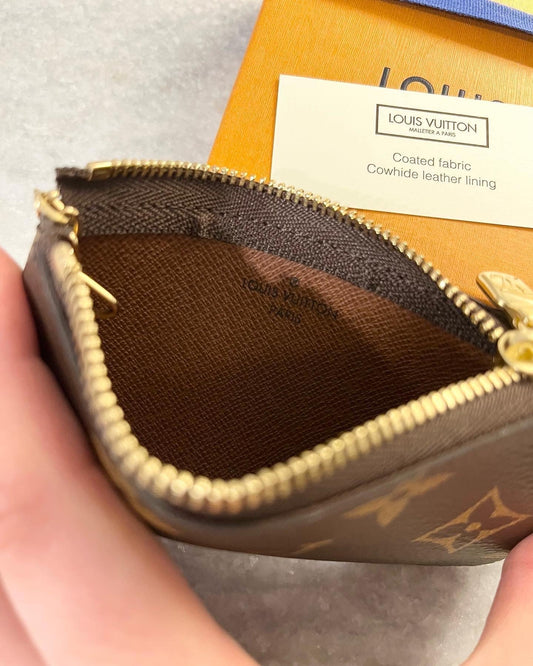 Louis Vuitton Monogram Cles Chain Key Pouch