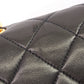 Chanel Classic Double Flap 25 Shoulder Bag Medium Black Quilted Lambskin