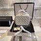 White Chanel ladies handbag