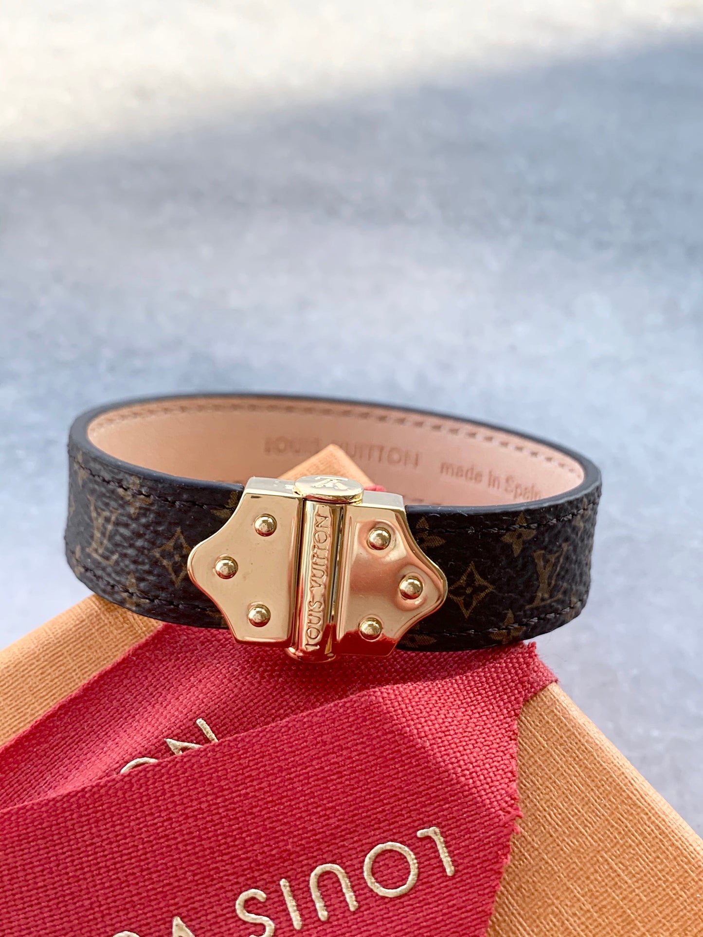 Louis Vuitton Nano Monogram Bracelet - 17