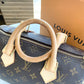 [ ] Louis Vuitton Speedy 25 Monogram Satchel Bag